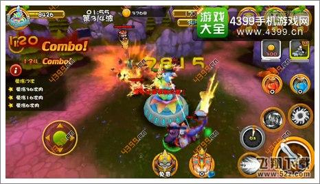果宝特攻手游陆家庄第四关第三波