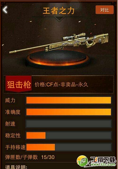 《CF》新王者武器王者之力介绍