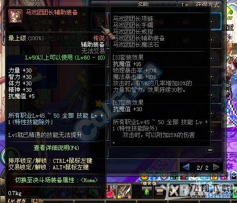 DNF马戏团新装备介绍 马戏团新装备获得方法