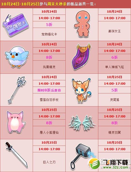 qq飞车万圣节惊叫开幕活动 周末大秒杀酷炫来袭1