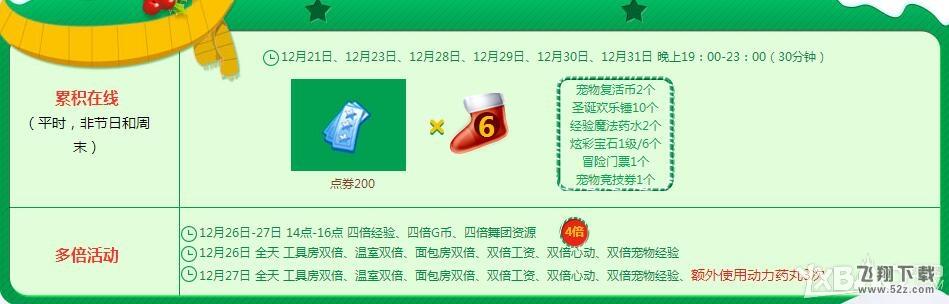 《QQ炫舞》12月回馈第四周