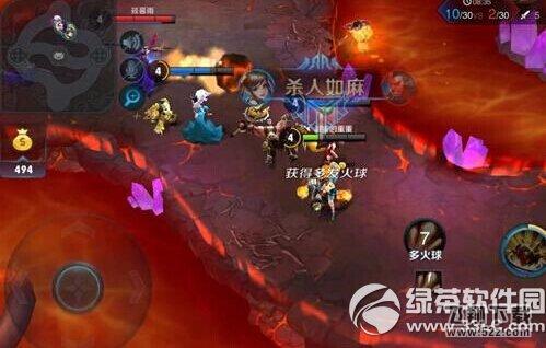 王者荣耀孙尚香火焰山怎么玩 火焰山地图玩法攻略3
