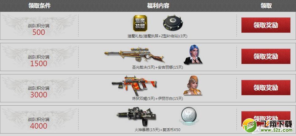 《逆战》战队积分赛 角逐最火强力战队