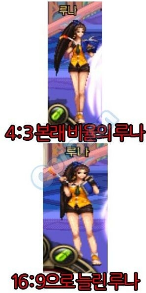 dnf韩服体验服画面宽屏分辨率改动