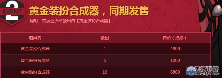 《DNF》装扮合成器大升级 钻石版闪亮登场介绍