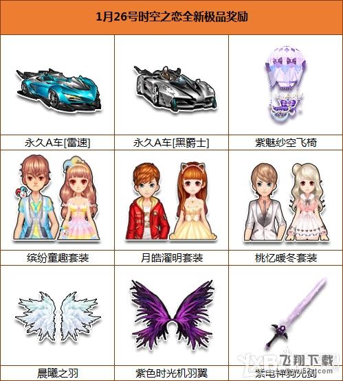 《QQ飞车》新春时空之恋宝箱活动