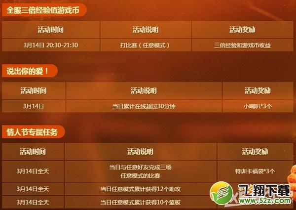 《NBA 2KOL》白色情人节