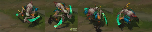 LOL6.5版本新皮肤效果预览 长者之森死亡绽放皮肤