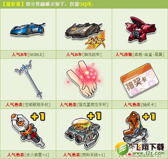 《QQ飞车》复活节庆典 三大彩蛋上线