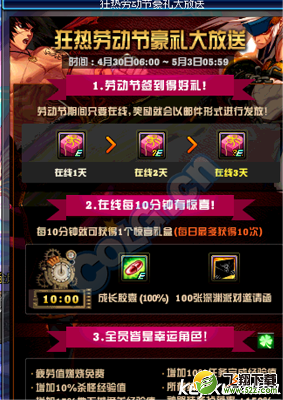 DNF劳动节活动曝光 DNF狂热劳动节活动详解
