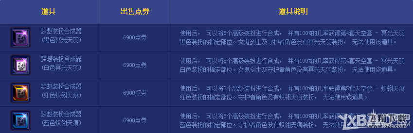 《DNF》梦想装扮合成器活动