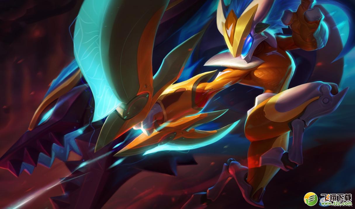 《LOL》永猎双子新皮肤 超银河千珏