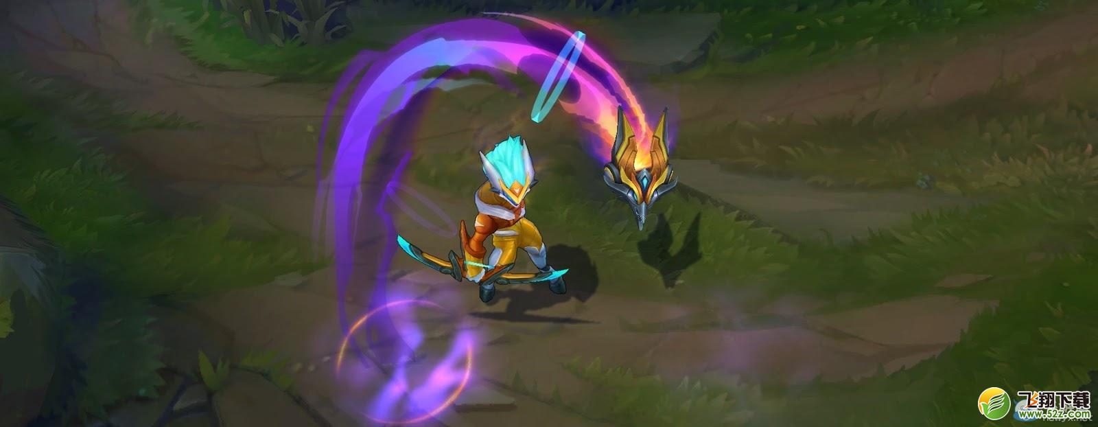 《LOL》永猎双子新皮肤 超银河千珏