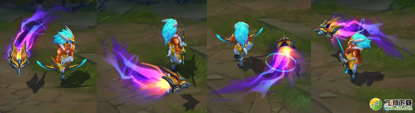 《LOL》永猎双子新皮肤 超银河千珏
