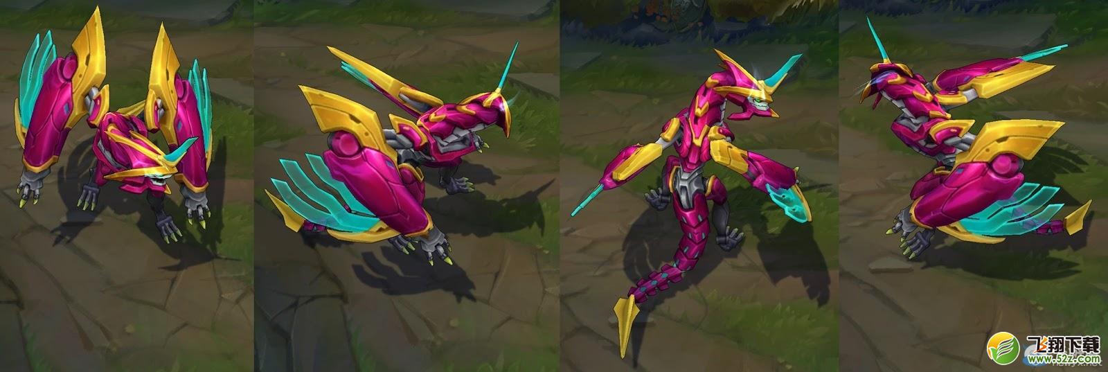 《LOL》龙女新皮肤 超银河希瓦娜