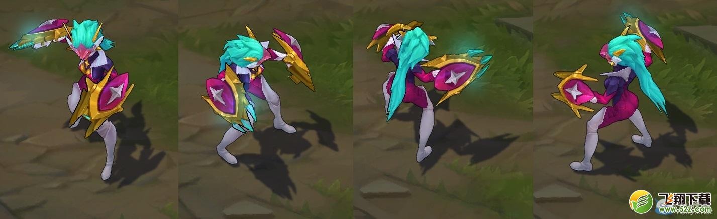 《LOL》龙女新皮肤 超银河希瓦娜