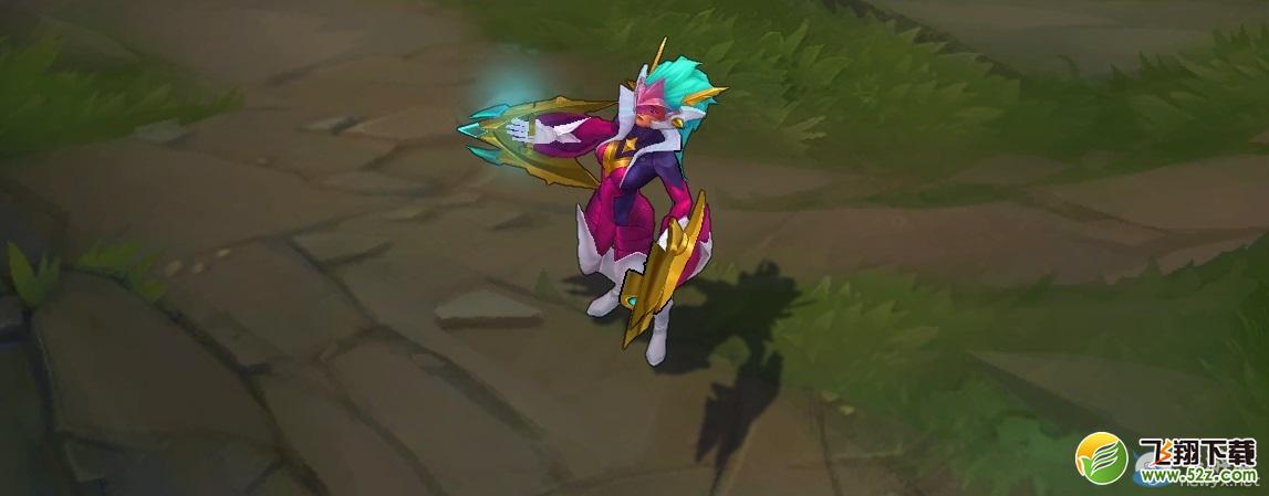 《LOL》龙女新皮肤 超银河希瓦娜