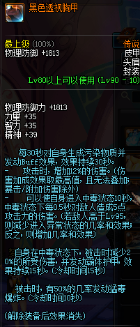dnf90级传说皮甲防具大全 dnf90级传说皮甲防具属性介绍