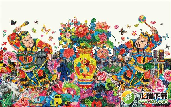 苹果2017鸡年春节专属壁纸免费下载：中国风惊艳