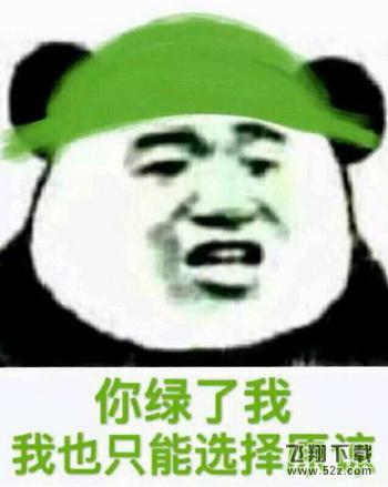 选择原谅她绿帽子图片大全 当然是选择原谅她表情包下载6