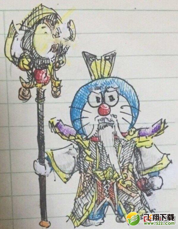  当哆啦A梦遇上《王者荣耀》 “小学生”要乐疯了！