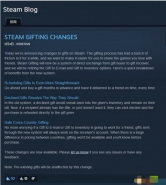 Steam礼物系统改动，囤货商哭晕在厕所