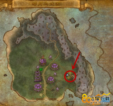 魔兽7.2.5暗夜马戏团在哪里怎么去 wow暗夜马戏团新事件在哪里发