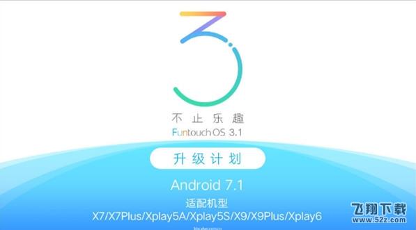 vivo公布FunTouch OS 3.1升级计划 vivo升级安卓7.1机型有哪些