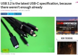 USB3.2标准公布：兼容旧设备，传输速度提升一倍