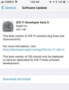 苹果iOS11开发者预览版Beta5固件下载地址