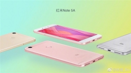 红米note5A渲染图曝光：超高颜值