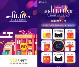 ofo小黄车11.11亿元是真的吗 ofo11.11亿大奖怎么玩