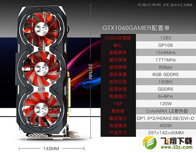 GTX1050Ti和GTX1060哪个好_GTX1050Ti和GTX1060性能差别大吗_GTX1050Ti和GTX1060性能评测对比