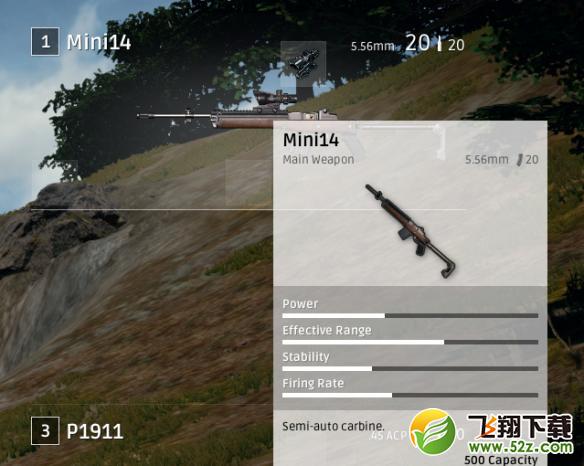 绝地求生狙击步枪MINI14属性介绍/配件搭配/伤害数据分析_绝地求生MINI14使用攻略