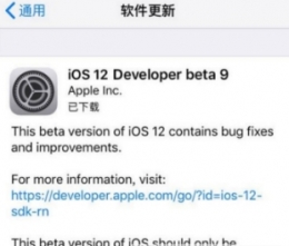 苹果ios 12 beta9蓝牙打不开解决方法教程