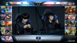 王者荣耀2019kpl春季赛预选赛KD VS SG直播视频回顾