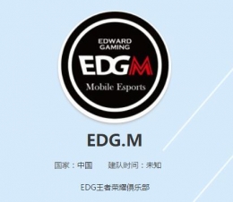 王者荣耀EDG.M战队阵容一览