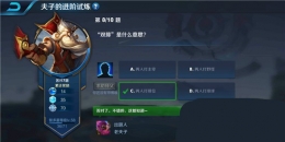 王者荣耀夫子的进阶试炼：双排是什么意思