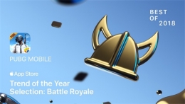入选苹果年度精选 《PUBG MOBILE》海外斩获多项殊荣