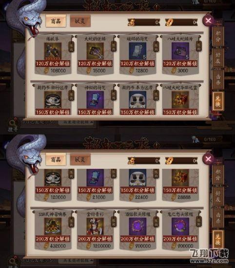 阴阳师八岐大蛇超鬼王奖励有哪些 八岐大蛇超鬼王奖励