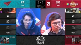 2018德玛西亚杯西安站第一天RW vs SDG比赛视频回顾