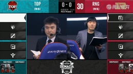 2018德玛西亚杯西安站第二天TOP vs RNG比赛视频回顾