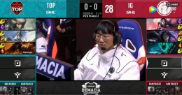 2018德玛西亚杯总决赛西安站第四天：TOP vs IG 比赛视频回顾