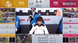 2019lpl春季赛2月15日SDG VS RW比赛直播视频