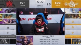 2019lpl春季赛2月26日TOP VS SDG比赛直播视频