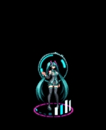 DNF初音套光环外观特效预览