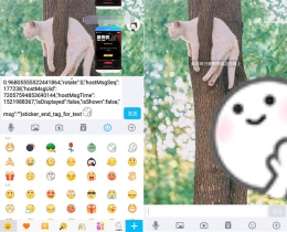 QQ群一键贴表情霸屏代码教程