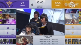 2019lpl春季赛3月19日V5 VS SDG比赛直播视频