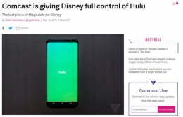 迪士尼将全面控股Hulu是怎么回事 迪士尼将全面控股Hulu是什么情况