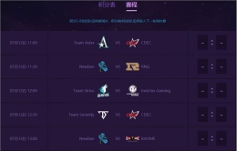 2019DOTA2Ti9中国区预选赛7月12日赛程安排一览